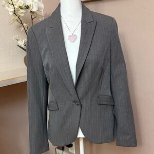 NWT Express Gray PinStripe Blazer Size6